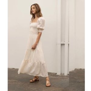 NWOT Smocked Square Neck Dress
MOON RIVER